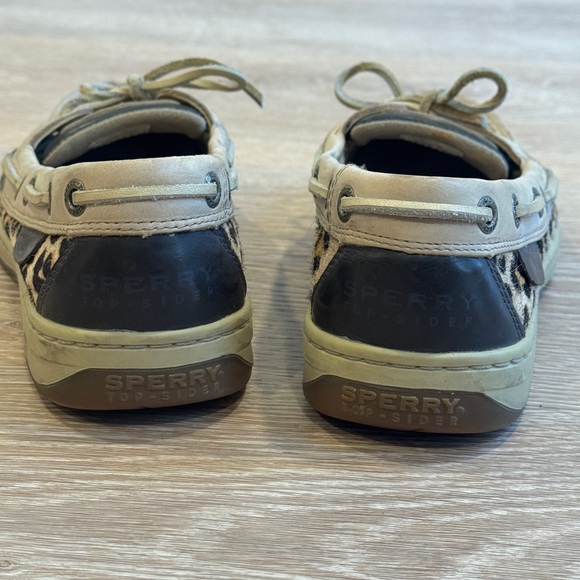 Sperry Women's Beige and leopard Loafers - Picture 7 of 8